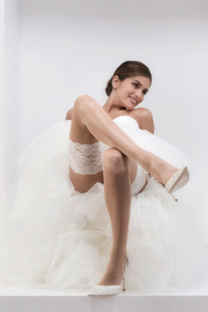 Wedding stockings on sale hold ups