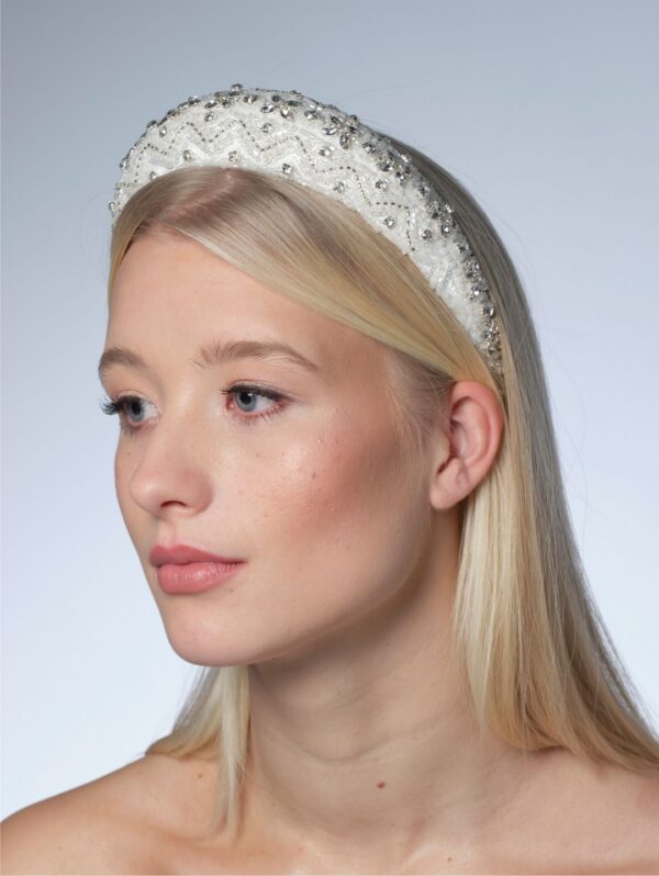 Bridal hairband from Jupon - BBB-7638