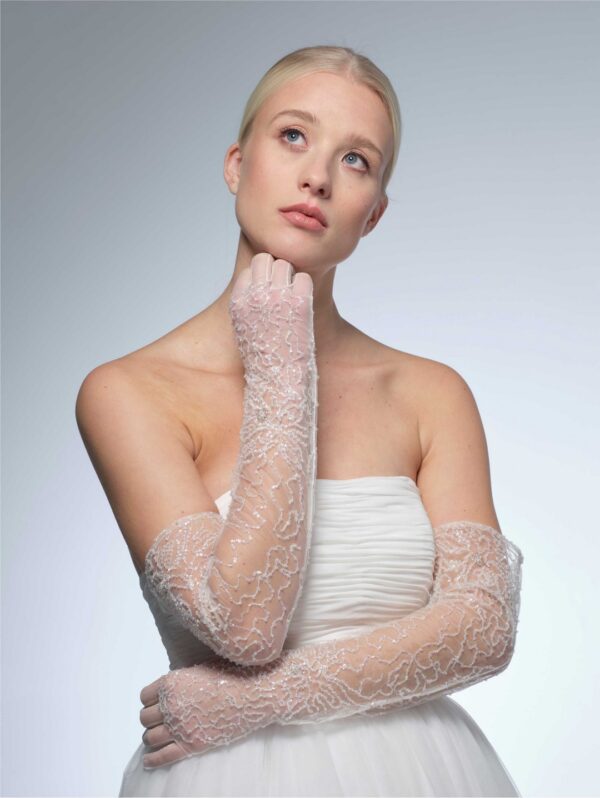 Bridal gloves from Jupon - GL-76018