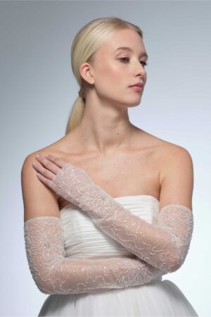Bridal gloves from Jupon - GL-76021