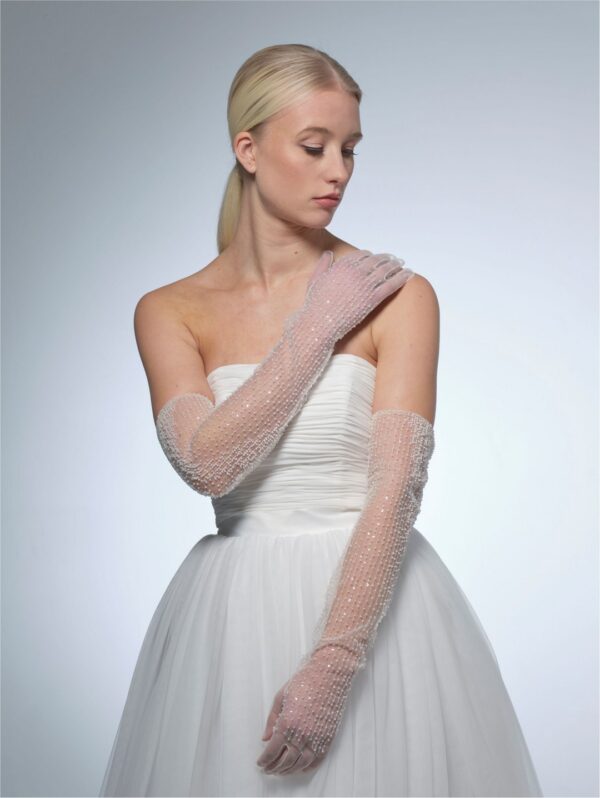 Bridal gloves from Jupon - GL-76023