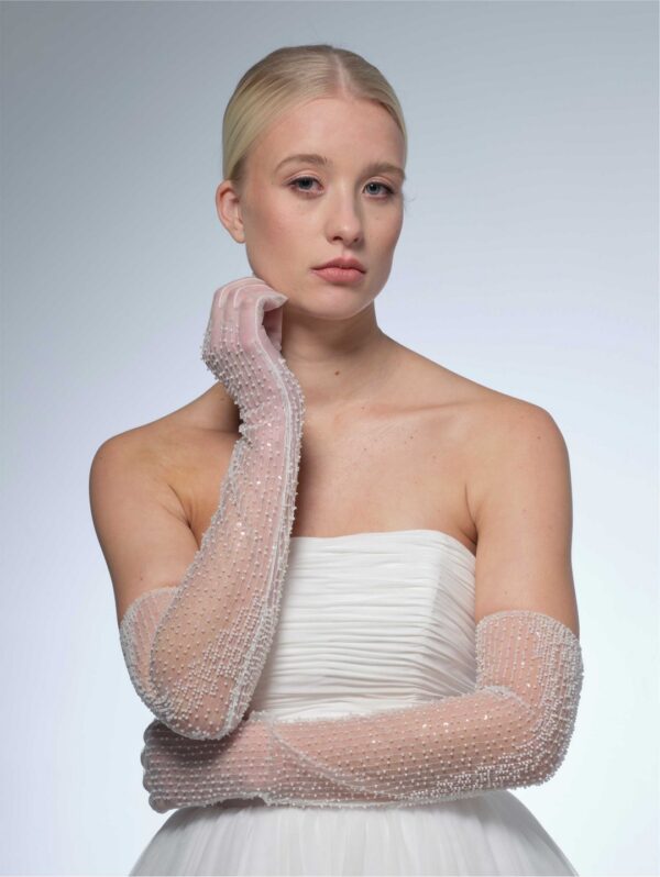 Bridal gloves from Jupon - GL-76023